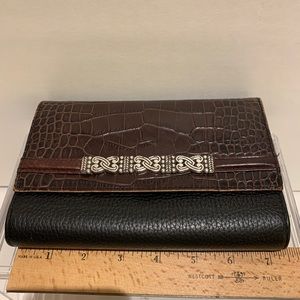 Brighton Two Tone Trump Fold Wallet